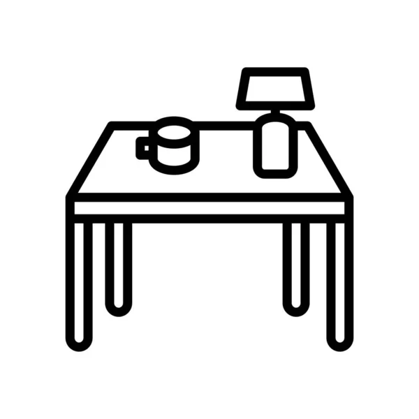 Quadratische Tabelle Vektor Logotyp — Stockvektor