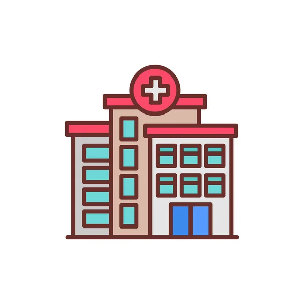 Εικόνα Νοσοκομείου Διάνυσμα Λογότυπο — Διανυσματικό Αρχείο