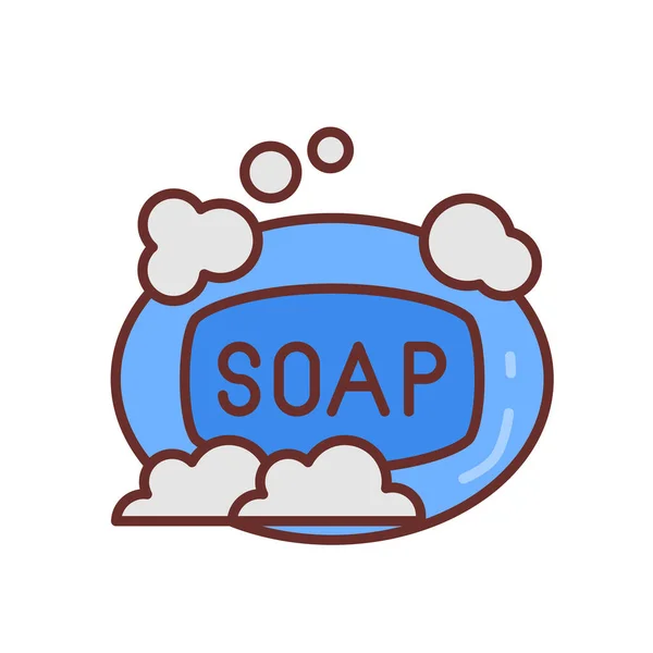 Soap Icoon Vector Logotype — Stockvector