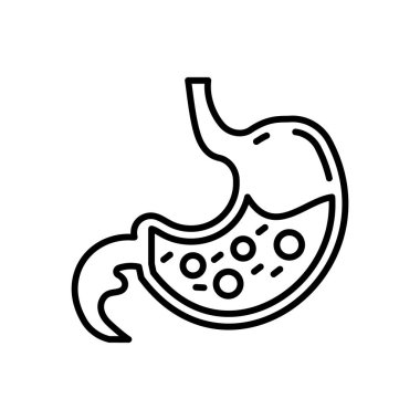 Mide ikonu. Logotype