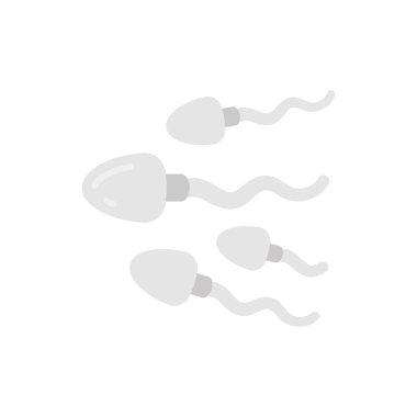 Vektör içinde sperm simgesi. Logotype