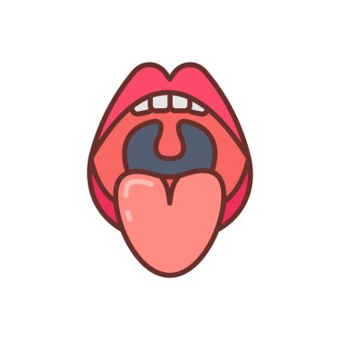 Bademcik simgesi vektörde. Logotype