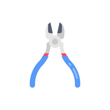 Vektör olarak çapraz kerpeten simgesi. Logotype