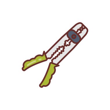 Vektör simgesini kırar. Logotype