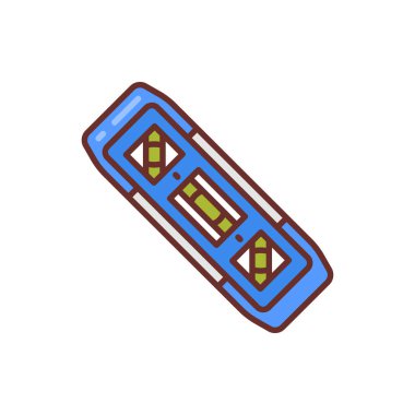 Torpido seviye simgesi vektörde. Logotype