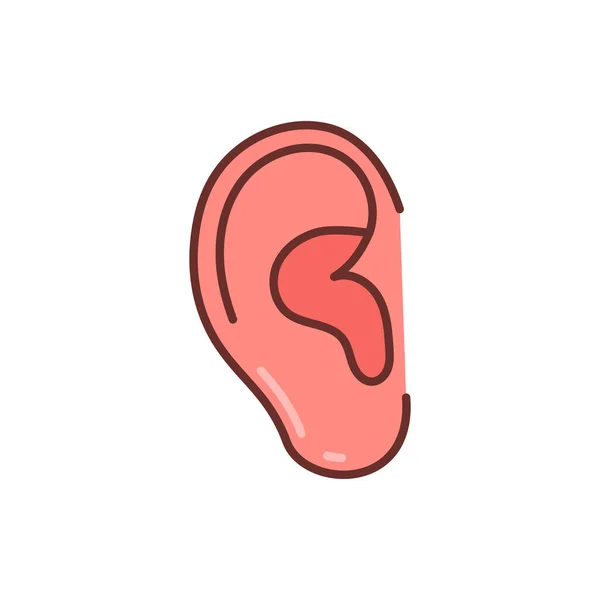 矢量中的耳朵图标 标识类型 — 图库矢量图片