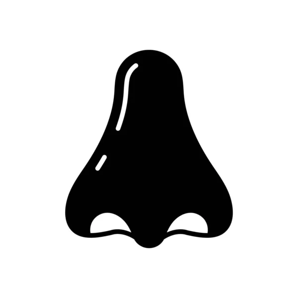 Nose Icon Vector Logotype — Stock Vector