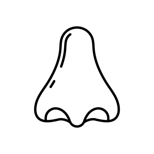 Значок Носа Векторе Логотип — стоковый вектор