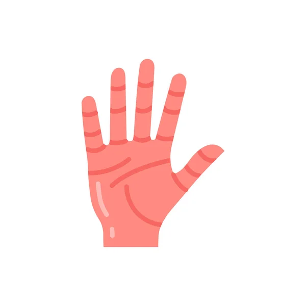 Hand Symbol Vektor Logotyp — Stockvektor