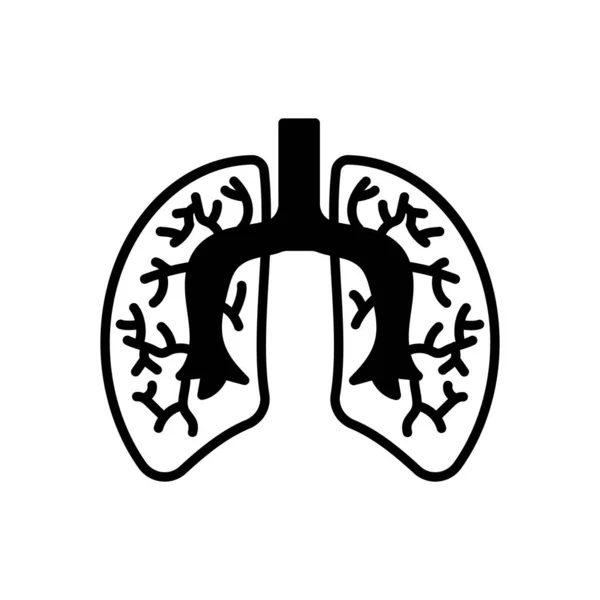 Значок Легких Векторе Логотип — стоковый вектор