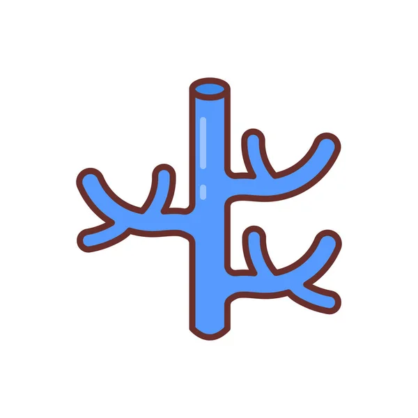 Εικονίδιο Φλεβών Διάνυσμα Λογότυπο — Διανυσματικό Αρχείο