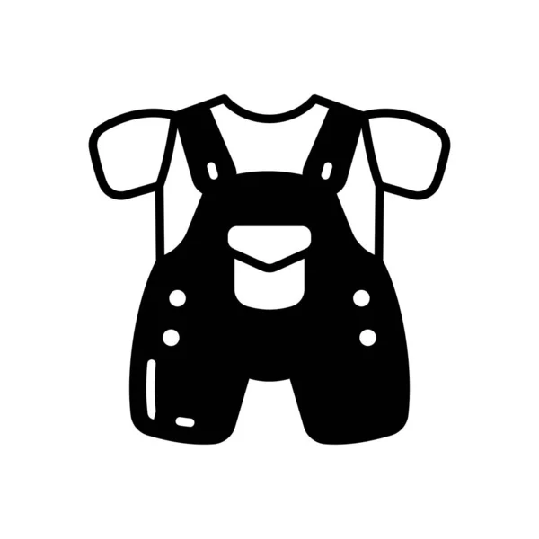Εικονίδιο Παιδικό Φόρεμα Διάνυσμα Λογότυπο — Διανυσματικό Αρχείο