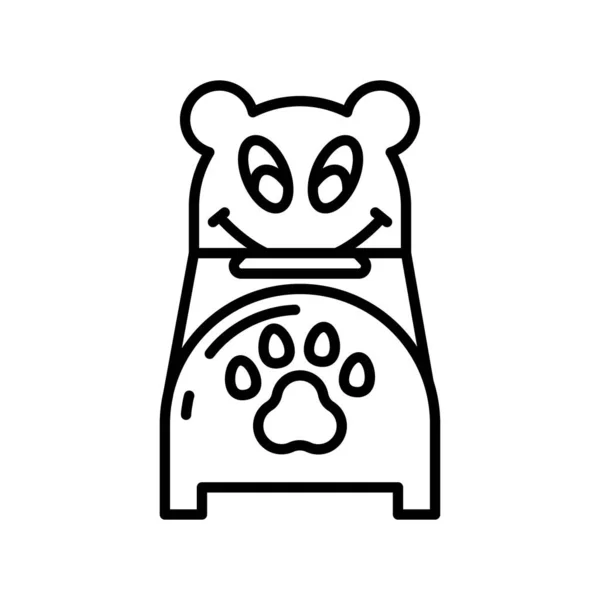 Bed Icon Vector Logotype — Stock Vector