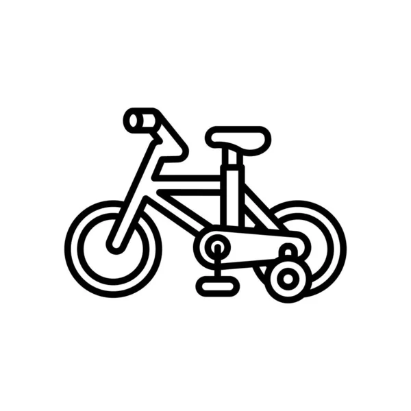 Cykelikon Vektor Logotyp — Stock vektor