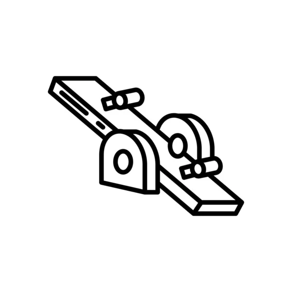 Wippen Symbol Vektor Logotyp — Stockvektor