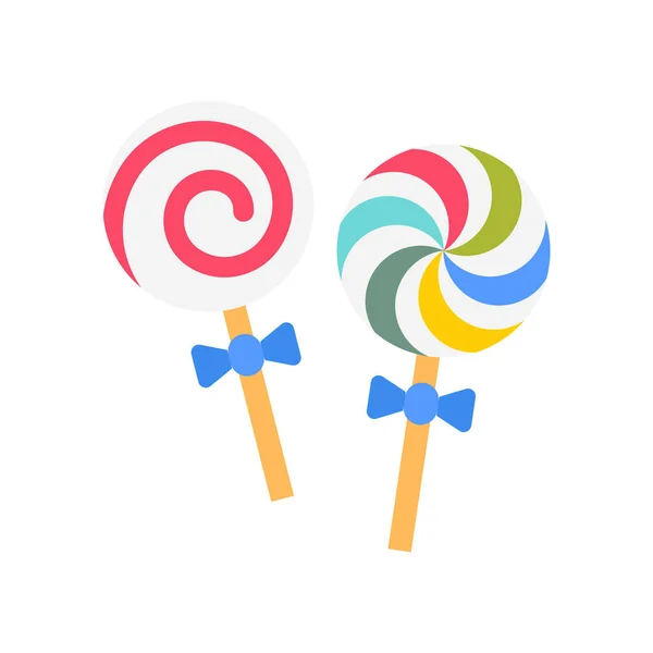 Icône Bonbons Dans Vecteur Logotype — Image vectorielle