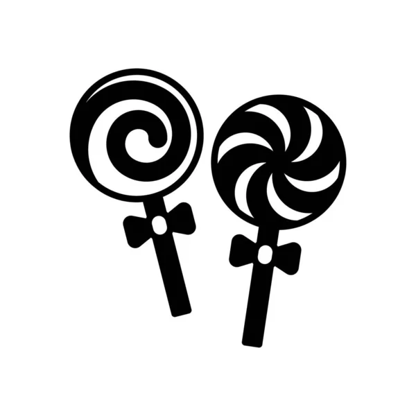 Значок Конфет Векторе Логотип — стоковый вектор