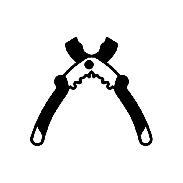 Trådstrippor Ikonen Vektor Logotyp — Stock vektor