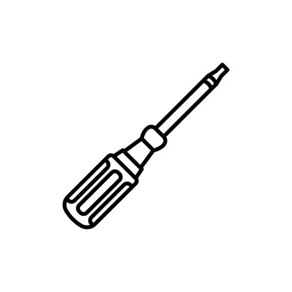 Значок Робертсона Отвертки Векторе Логотип — стоковый вектор