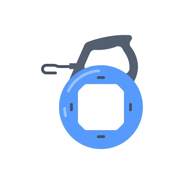 Fischband Symbol Vektor Logotyp — Stockvektor