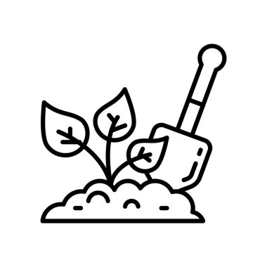 Vektör içinde bahçıvanlık simgesi. Logotype