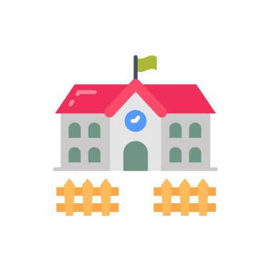 Vektör olarak anaokulu simgesi. Logotype