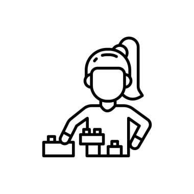 Oyun simgesini vektör olarak engeller. Logotype