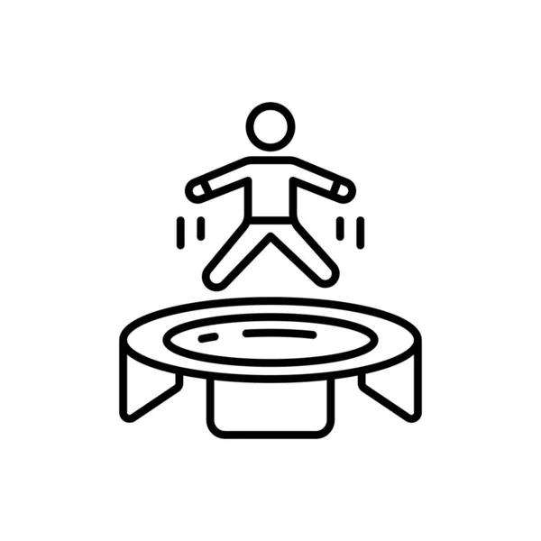 Значок Батута Векторі Логотип — стоковий вектор