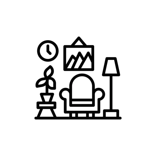 Головна Значок Підписування Векторі Логотип — стоковий вектор