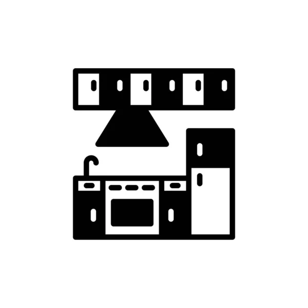 Mutfak Ikonu Vektörde Logotype — Stok Vektör
