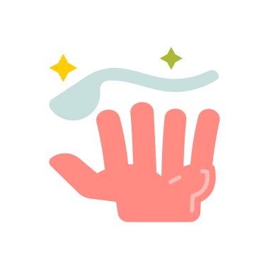 Spoon Trick simgesini vektör olarak bük. Logotype