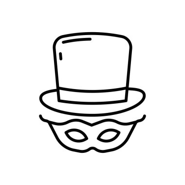 Vektör olarak MASK simgesi. Logotype