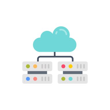 Vektör olarak büyük veri simgesi. Logotype