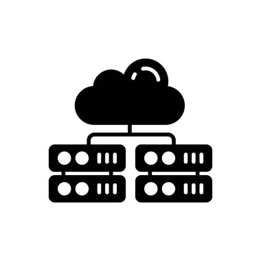 Vektör olarak büyük veri simgesi. Logotype