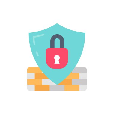 Vektör içinde nüfuz testi simgesi. Logotype