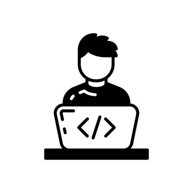 Yazılım Geliştirici simgesi. Logotype