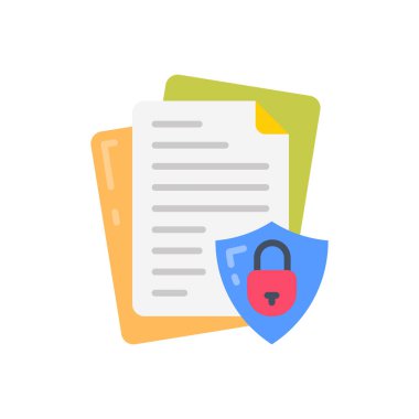 Confidential Information icon in vector. Logotype