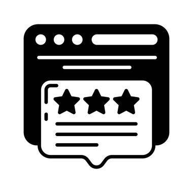 Vektör simgesini gözden geçir. logotype