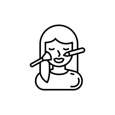 Vektörde güzellik simgesi. Logotype