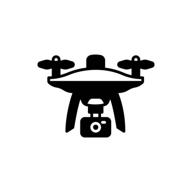 Vektör olarak İHA simgesi. Logotype