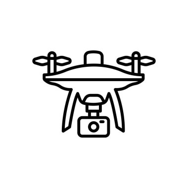 Vektör olarak İHA simgesi. Logotype