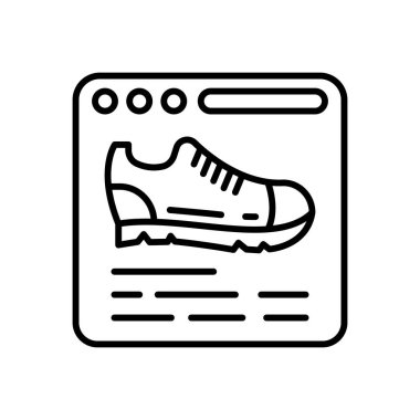 Vektör olarak Spor Blogu simgesi. Logotype