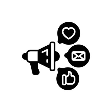 Vektör olarak SMM simgesi. Logotype