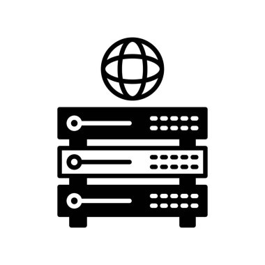 Vektör olarak Global Data simgesi. Logotype