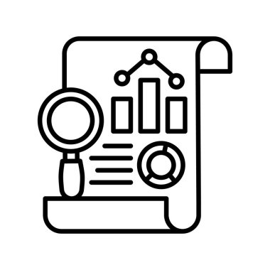 Vektör simgesini keşfet. Logotype