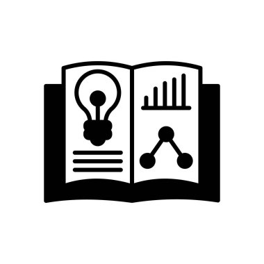 Analiz simgesi vektör olarak öğreniliyor. Logotype