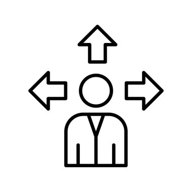 Karar Vektör simgesi oluşturma. Logotype