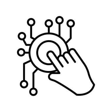 Vektör olarak kontrol simgesi. Logotype