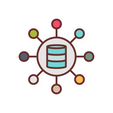 Yapı simgesi vektörde. Logotype