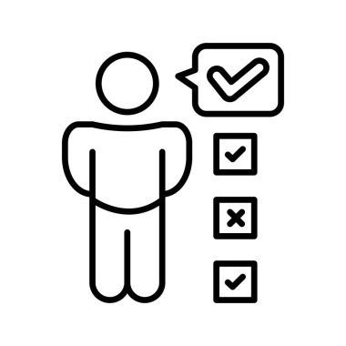 Accountability icon in vector. Logotype